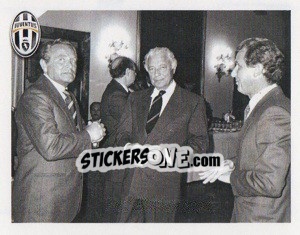 Sticker G.Boniperti / G.Agnelli / G.Trapatoni