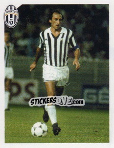 Sticker Giuseppe Furino - Juventus 2011-2012 n. 13 - Footprint
