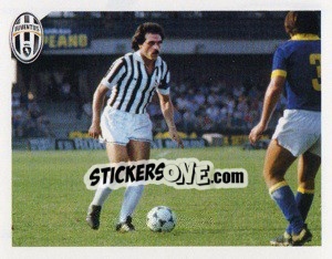 Sticker Franco Causio - Juventus 2011-2012 - Footprint