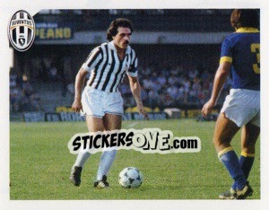 Sticker Franco Causio - Juventus 2011-2012 n. 14 - Footprint