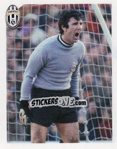 Sticker Dino Zoff - Juventus 2011-2012 n. 15 - Footprint