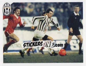 Sticker Marco Tardelli - Juventus 2011-2012 n. 16 - Footprint