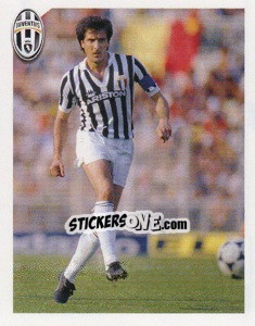 Sticker Gaetano Scirea - Juventus 2011-2012 n. 18 - Footprint