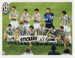 Sticker La Formazione di Bruxelles - Juventus 2011-2012 - Footprint