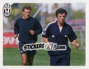 Sticker Scirea / Zoff Allenatori - Juventus 2011-2012 - Footprint