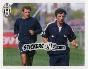 Sticker Scirea / Zoff Allenatori