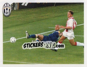 Sticker 1996: Finale CL. L'1-0 di Ravanelli - Juventus 2011-2012 n. 45 - Footprint