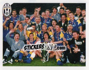 Sticker 1996: Finale CL. I Festeggiamenti