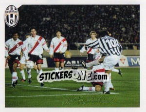 Sticker 1996: Coppa Intercontinentale. Il gol decisivo di Del Piero - Juventus 2011-2012 n. 49 - Footprint