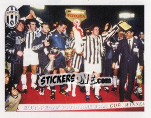 Sticker 1996: Coppa Intercontinentale. I Festeggiamenti - Juventus 2011-2012 - Footprint