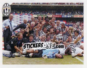 Sticker 2003: Vittoria in Supercoppa Italiana - Juventus 2011-2012 - Footprint