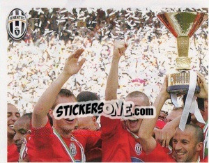 Sticker Il 29-e Scudetto - Juventus 2011-2012 n. 62 - Footprint