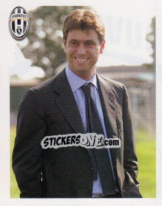 Sticker Andrea Agnelli - Juventus 2011-2012 - Footprint