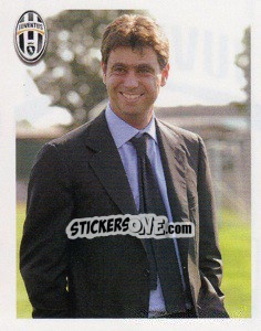 Figurina Andrea Agnelli - Juventus 2011-2012 - Footprint