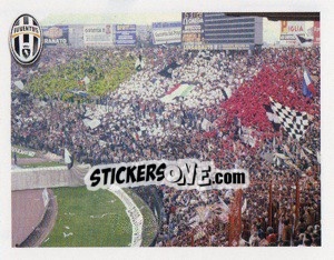 Sticker Tiffozi Stadio Communale 2 - Juventus 2011-2012 - Footprint