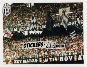 Sticker Tiffozi Stadio Delle Alpi - Juventus 2011-2012 - Footprint