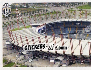Sticker Lo Stadio Delle Alpi - Juventus 2011-2012 n. 74 - Footprint