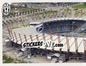 Figurina Lo Stadio Delle Alpi - Juventus 2011-2012 - Footprint