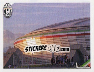 Sticker Lo Stadio Olimpico 5 - Juventus 2011-2012 - Footprint