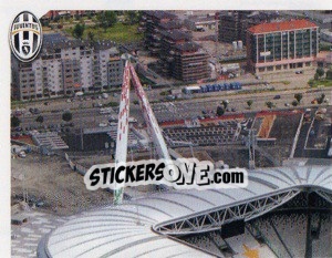 Sticker Lo Stadio Olimpico 8 - Juventus 2011-2012 - Footprint