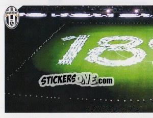 Sticker Inaugurazione 3 - Juventus 2011-2012 - Footprint