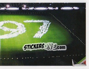 Sticker Inaugurazione 3 - Juventus 2011-2012 - Footprint