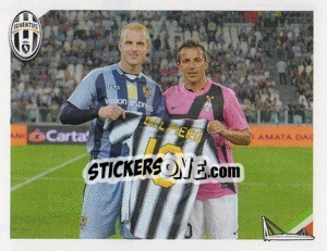 Sticker Inaugurazione 9 - Juventus 2011-2012 n. 124 - Footprint