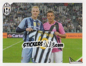 Sticker Inaugurazione 9 - Juventus 2011-2012 - Footprint