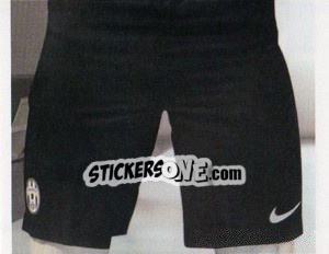 Sticker Kit Away - Juventus 2011-2012 n. 131 - Footprint