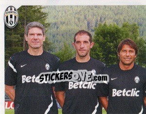 Cromo Staff Tecnico - Juventus 2011-2012 - Footprint