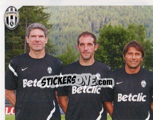 Sticker Staff Tecnico - Juventus 2011-2012 - Footprint