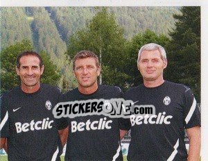 Cromo Staff Tecnico - Juventus 2011-2012 - Footprint