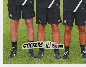 Sticker Staff Tecnico - Juventus 2011-2012 - Footprint