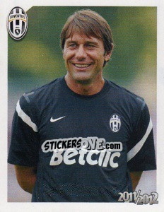 Sticker Antonio Conte - Juventus 2011-2012 n. 145 - Footprint