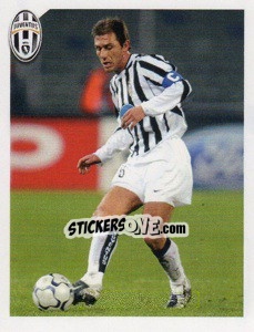Sticker Conte giocatore - Juventus 2011-2012 n. 149 - Footprint
