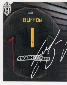 Sticker 1 - Gianluigi Buffon Autografo