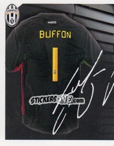 Sticker 1 - Gianluigi Buffon Autografo