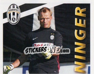 Cromo Manninger in Azione - Juventus 2011-2012 - Footprint