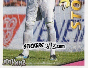 Cromo Storari in Azione - Juventus 2011-2012 n. 163 - Footprint