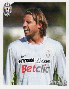 Cromo Marco Storari - Juventus 2011-2012 - Footprint