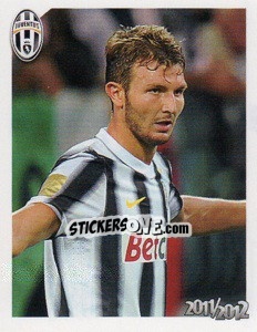 Sticker Marco Motta - Juventus 2011-2012 - Footprint