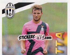 Sticker Motta in Azione - Juventus 2011-2012 n. 166 - Footprint
