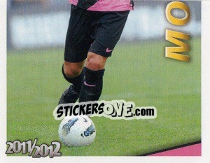 Sticker Motta in Azione - Juventus 2011-2012 n. 167 - Footprint