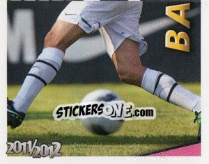 Sticker Barzagli in Azione - Juventus 2011-2012 - Footprint
