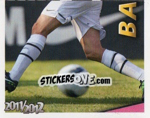 Sticker Barzagli in Azione - Juventus 2011-2012 n. 187 - Footprint