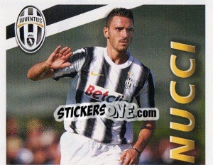 Sticker Bonucci in Azione - Juventus 2011-2012 - Footprint