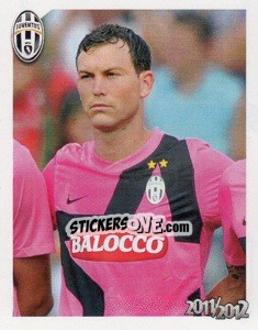Sticker Stephan Lichtsteiner - Juventus 2011-2012 - Footprint