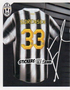 Sticker 33 - Frederik Sørensen Autografo