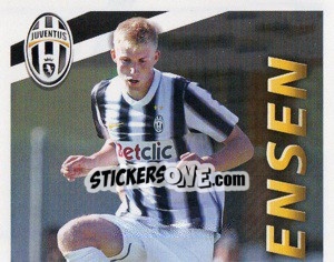 Sticker Sørensen in Azione - Juventus 2011-2012 - Footprint