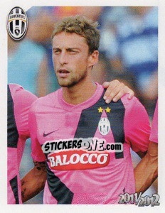 Sticker Claudio Marchisio - Juventus 2011-2012 - Footprint